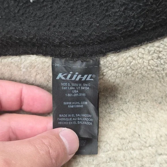 KUHL Dani Sherpa Jacket Women's Medium Brown Zip Heavy Outdoors - Picture 9 of 16